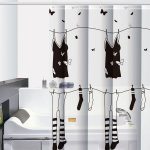 PEVA shower curtain